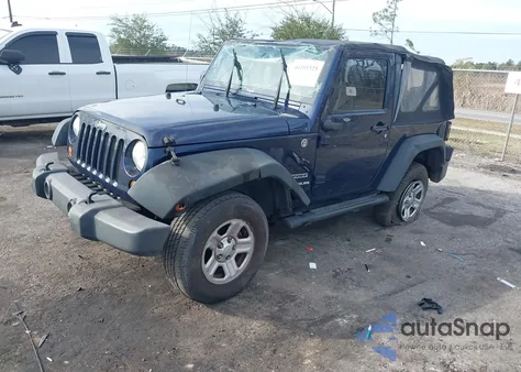 2013 Jeep Wrangler Sport z USA, uszkodzony, nr VIN 1C4AJWAG7DL503853